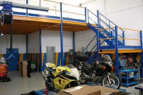 soppalco con scale